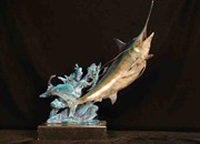 jumping-bill-fish-bronze-statue